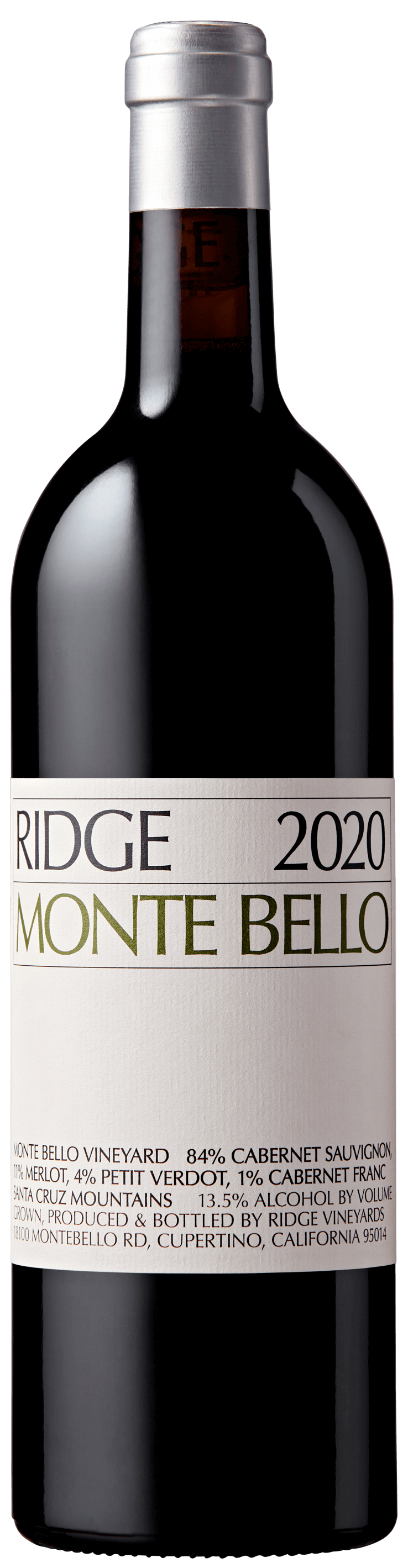 Ridge Monte Bello 2020