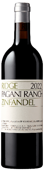 Ridge Pagani Ranch Zinfandel 2022