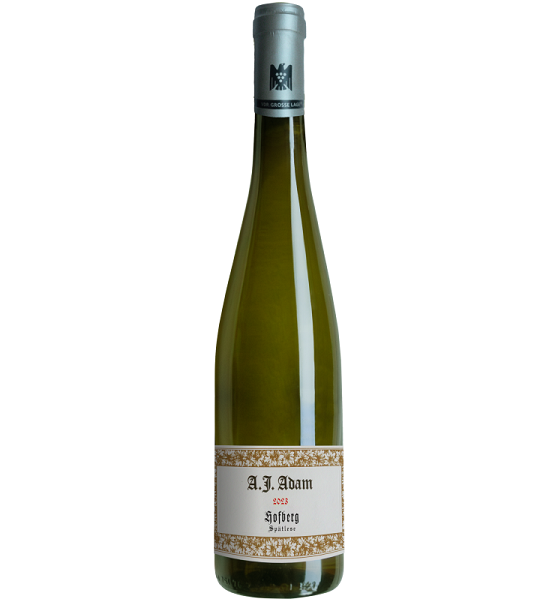 A.J. Adam Hofberg Riesling Spatlese 2023