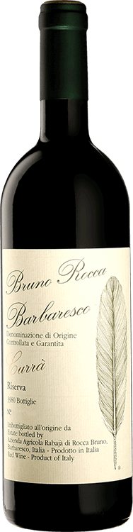 Bruno Rocca Barbaresco Riserva Curra 2012 - Summergate