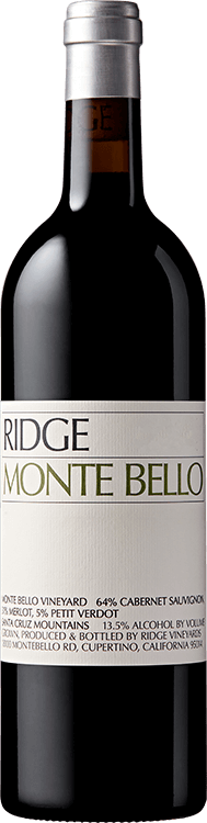 Ridge Monte Bello 2009 - Summergate