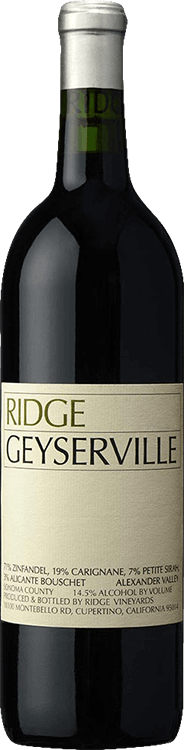 Ridge Geyserville 2020