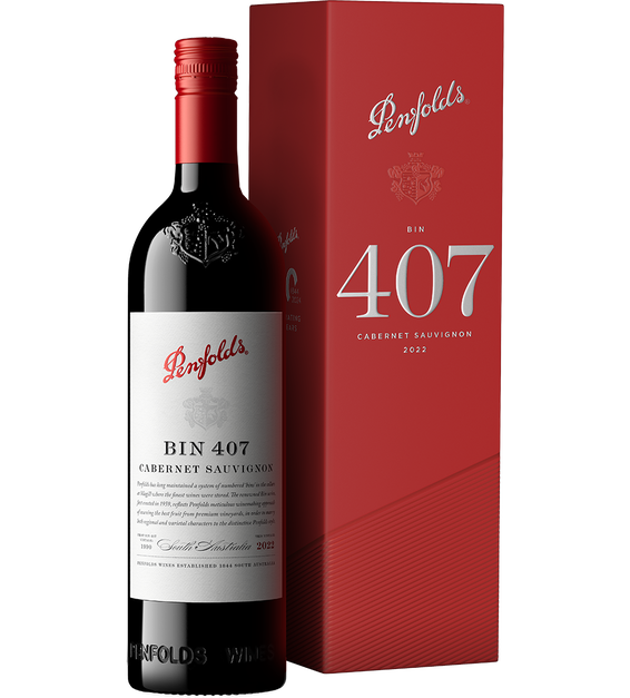 Penfolds Bin 407 Cabernet Sauvignon 2022 (Screw Cap)