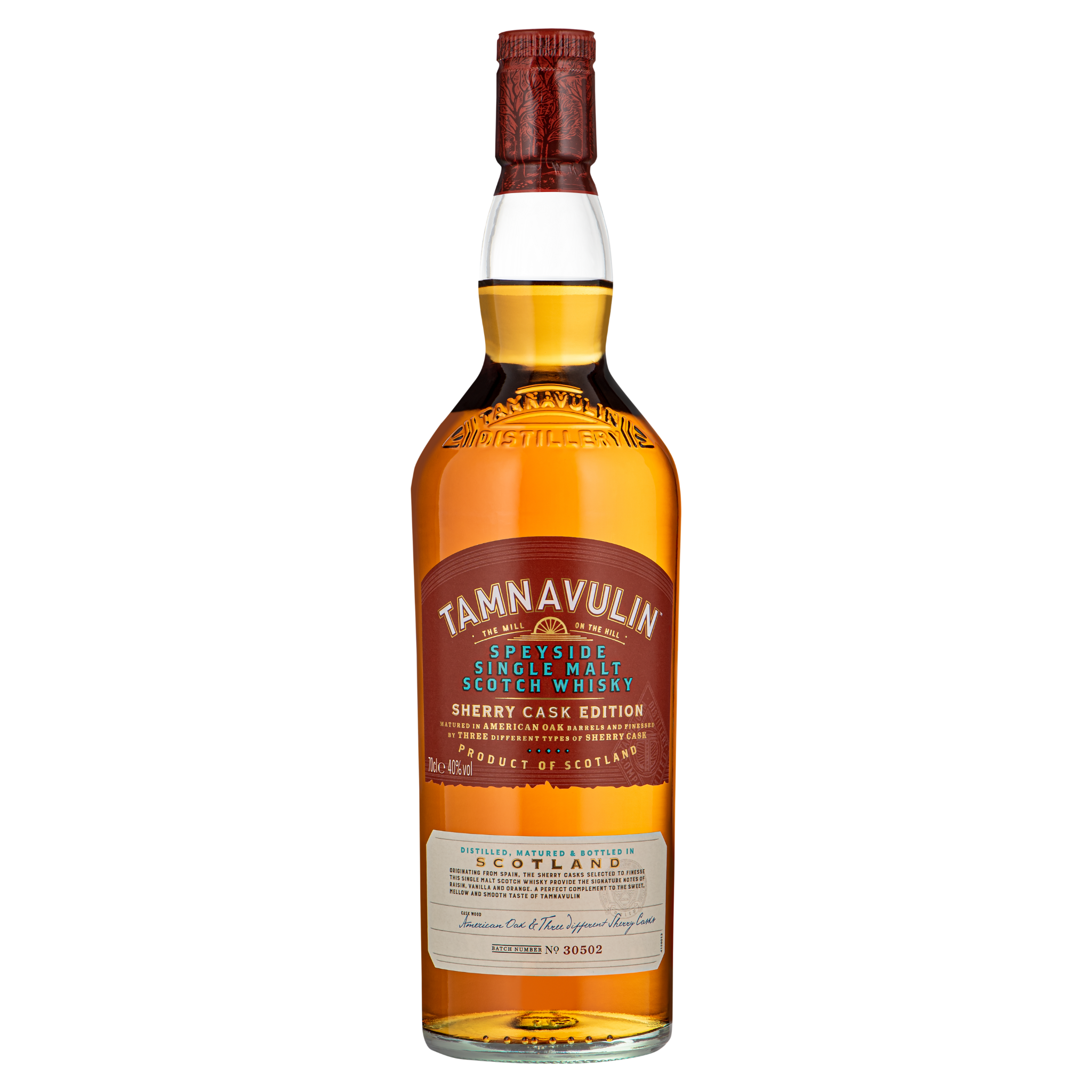 Tamnavulin Sherry Cask Edition Speyside Single Malt Scotch Whisky (700ml)