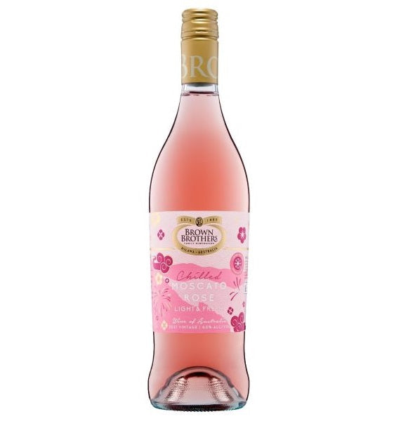 Brown Brothers Moscato Rose Fireworks 2021
