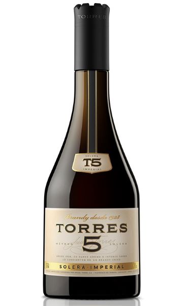 Torres 5 Solera Imperial Brandy (700ml)